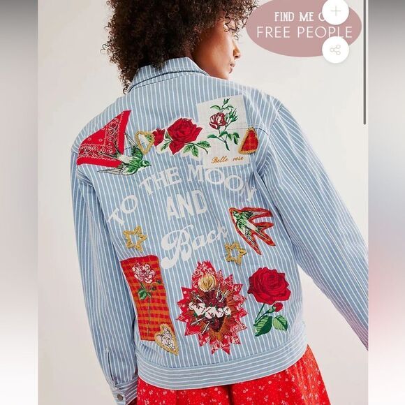 Denim and Bone Romeo Patched Jacket
